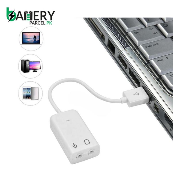 USB To 3.5mm Mic and Headphone Jack Stereo Headset Audio Adapter USB Sound Card 7.1 Hot
