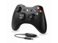 Xbox 360 Wireless Controller, 2.4GHz Dual Vibration Xbox 360 Game Controller with Receiver Remote Gamepad Joypad for Xbox 360 Slim PS3 and PC Windows 7/8/10 -No Audio Jack. 