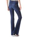Womens Dark Blue Bell Bottoms Jeans. 