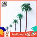 HelloWorld Mini Coconut Tree Realistic Sand Table Scene Mini Coconut Tree. 