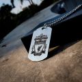 High Quality Liverpool FC Footballs Club Logo Tag with Chain, Pendent - A Must-Have Accessory for Fans. 
