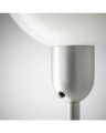 IKEA Uplight - Floor Lamp - Silver With White Shade. 