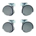 50mm 2 inches wheel casters for furniture, Cabinet and Shelves,. 