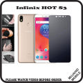Infinix Hot S3 (X573) Matte Ceramic Flexible Unbreakable Front Film Gorilla Protector Matt Finish 9H Not 9D For Game M13T. 