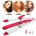 Nova Professional 2 In 1 Hair Straightener & Curler Women Hair Styler Hair Beauty Set. 