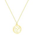 Qiming Stainless Volleyball Necklace For Women Ball Pendant Sports Jewelry S Volley Ball Sport Fan Coach Men Necklace. 