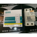 Sara earth leakage breaker rccb two pole 63 A. 