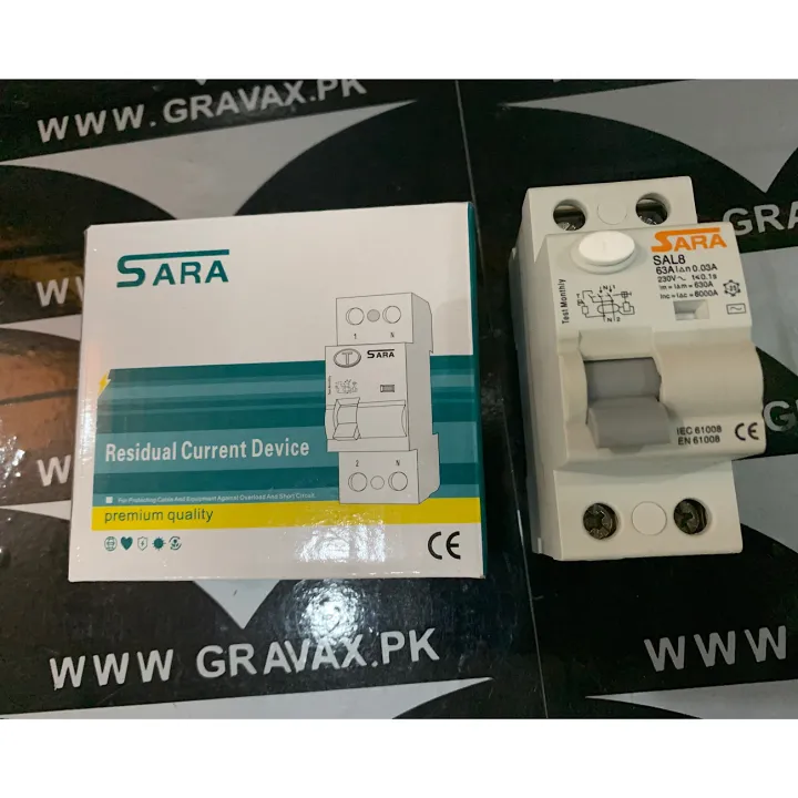 Sara%20earth%20leakage%20breaker%20rccb%20two%20pole%2063%20A%20-%20Image%202