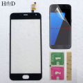 Phone Touch Screen Digitizer For Meizu M2 Mini Meilan 2 M578i 5.0 Front Outer Glass Sensor Panel Lens Parts Protector Film. 