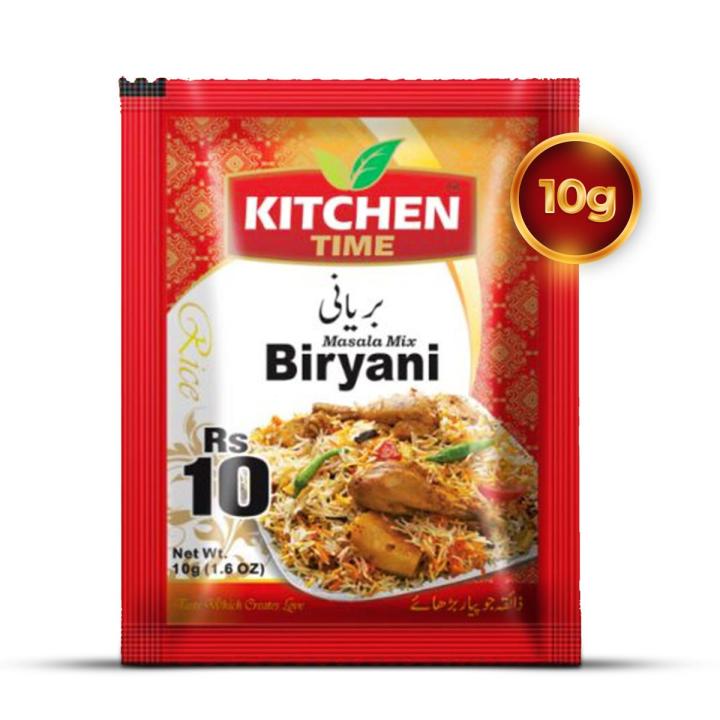 Biryani Masala - Masala Sachet - Biryani Spices - Masala - Biryani Masala 10 gm By Kitchen Time Foods.