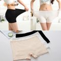 Women Soft Seamless Safety Pants Under Skirt Modal Ice Silk Breathable Shorts. 