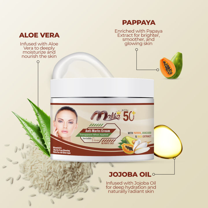 Malika%20SPF%2050+%20Anti%20Marks%20Cream%20-%20Cream%20-%20Whitening%20Cream%20-%20Papaya%20&%20Avocado%20Extract%20-%20Beauty%20Cream%20-%20Night%20Cream%20-%20Anti%20Acne%20-%20(%20Nourishes,%20Hydrates%20&%20Fade%20Dark%20Spots%20)%20From%20Skin%20-%20Image%205