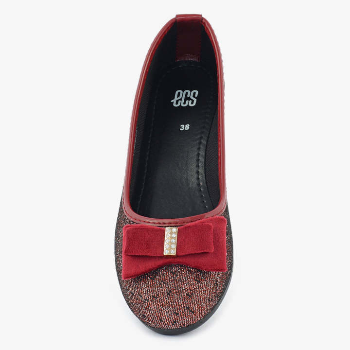 ECS%20Sparkling%20Ballet%20Flat%20Pumps%20For%20Women%20-%20Image%204