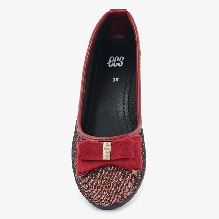 ECS%20Sparkling%20Ballet%20Flat%20Pumps%20For%20Women%20-%20Image%204