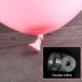 Pack of 2 Arch Balloon (200 Holes) Connector Celebration Plastic Durable Ornament Balloon Chain Connector Party Supplies. 