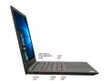 Lenovo ThinkPad X1 Extreme Gaming Laptop: Intel 8th Gen i7-8750H ( 2.60 GHz), NVIDIA GeForce GTX 1050 Ti with Max-Q Design ,8GB RAM, 256 GB SSD, 15.6" 4K Touch Screen IPS Display, Windows 11 Professional. 