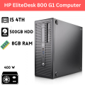 HP G1 800 Gaming PC - Intel Core i5 4th generation, 8GB RAM, 500GB HDD, 2GB Graphics. 