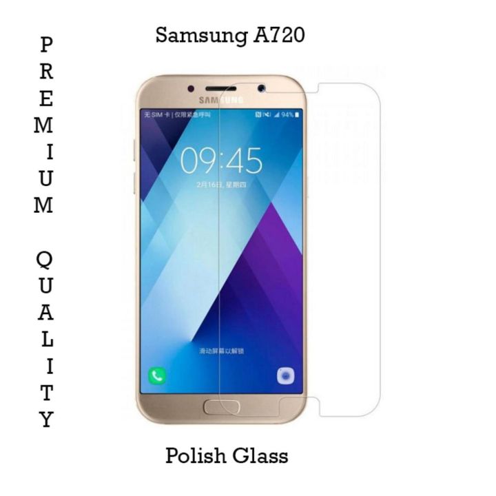 Samsung Galaxy A7  A720 2017 Tempered Glass Screen Protector For Galaxy A7  A720 2017
