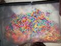 1000 Pcs Baby Girls Colorful Disposable Rubber Band - Kids Elastic Hair Band - Hair Tie Ponytail. 