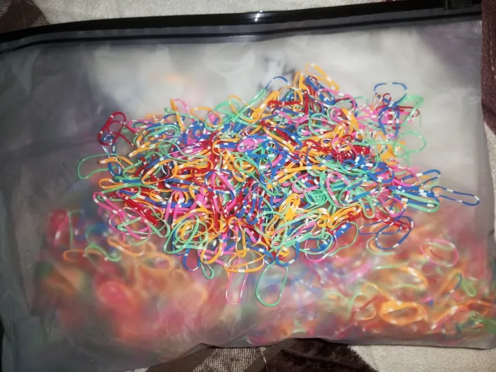 1000%20Pcs%20Baby%20Girls%20Colorful%20Disposable%20Rubber%20Band%20-%20Kids%20Elastic%20Hair%20Band%20-%20Hair%20Tie%20Ponytail%20-%20Image%204