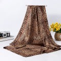 Tudung Satin Leopard Printed Shawl Size 90*90 CM. 
