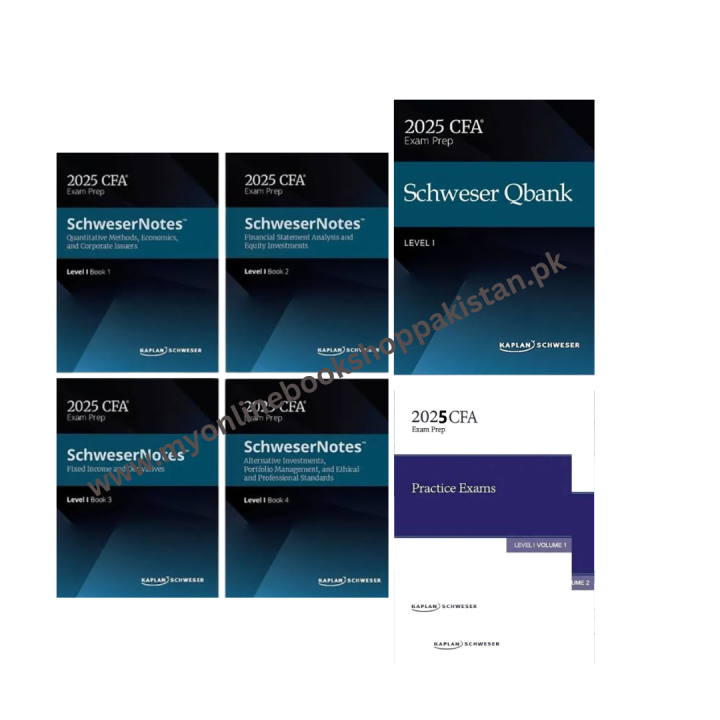 CFA Level 1 by Kaplan Schweser (Complete Package) | Daraz.pk