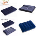 1Pcs Car Travel Air Cushion Rest Square Pillow Blue Inflatable Bed Outdoor Pillows 47x30cm. 