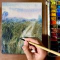 Openness- 18x36 Inches Canvas Panel Boards Pack of 03, Primed, Perfect for Painting Projects, Watercolor, Oil & Acrylic Paints, Paint Canvas for Kids, Students & Professionals, White, Art Supplies. 
