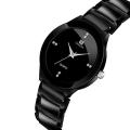New Quartz Black Chain Strap Stainless Steel Wrist Watch For Men / watch for boys. 
