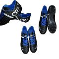 Sole Durable Lace Up Sports Trainers Cr7 Ronaldo Football Sports Shoes Studs Blue Branded. 
