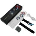 HW22 Plus Smart Watch Series 6 / 1.75 Inch Touch Screen 44mm With Silicone Band / Bluetooth Call / Rotating Crown and Full Screen / Wireless Charging / Health Monitor / Fitness Tracker (Black). 