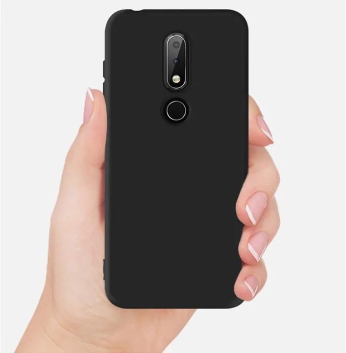Nokia%205.1%20Plus%20X5%20Matte%20Soft%20Tpu%20Case%20Silicone%20Thin%20Back%20Cover%20-%20Image%204