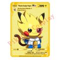 27 Styles Pokemon Pikachu Cosplay Saint Seiya Goku Luffy Gold Metal Toys Hobbies Hobby Collectibles Game Collection Anime Cards. 