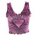 Hang qiao shopWomen Casual Tank Top Blouses Sleeveless Heart Printing T-shirt Summer Vest Blouses Slim Vest. 