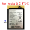 Nokia 2.3 (TA-1211, TA-1214, TA-1206, TA-1209) Battery Replacement WT240 Battery with 4000mAh Capacity_Silver. 