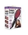 Simply Straight Hair Straightner Brush Ceramic Hair Straightening Brush. 