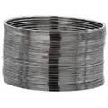 Plain Metal Bangles GREY Color - 36.Bangles size.2.25. 
