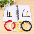 4 Rolls Dry Erase Board Tape Lines, 1/8in X 216ft Thin Whiteboard Tape, Self Adhesive Chart Line Tape for Whiteboards. 