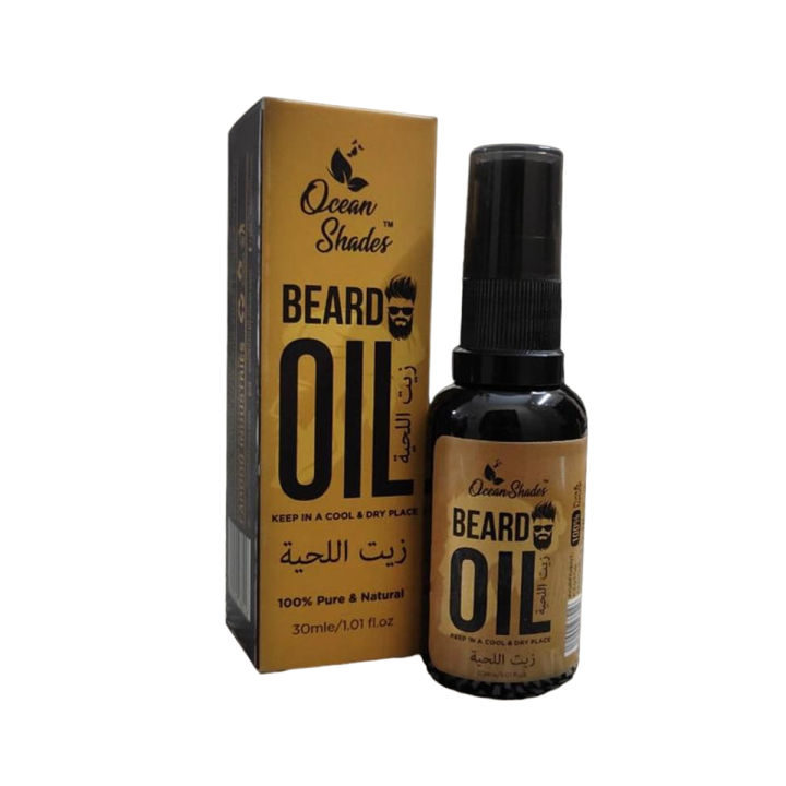 Ocean Shades Beard Oil 100 % Pure & Natural (30 MLE)