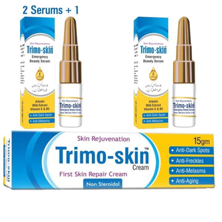 Scar Removal Cream - Fade Freckles, Dark Spots, and Discolorations | Special Offer: 2 Serums Included