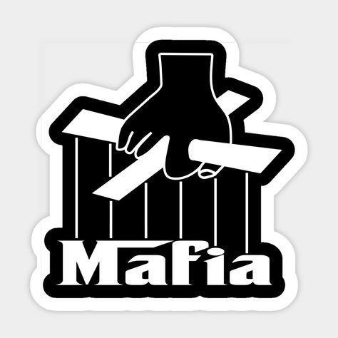 Mafia Sticker - 3 inch x 3 Inch Sticker Size Sticker For Mobile Sticker For Laptop Gangster Sticker