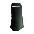 DUBAI NIQAB MUSLIM HIJAB 1 LAYER ISLAMIC Veil Burqa Burka Nikab New With Metal Pendant. 