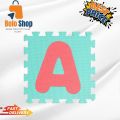 High quality Jumbo Puzzle Mat both Small and Capital Letters, LARGE ABC PUZZLE MAT (12x12cm), High quality Kiddy 26pcs Alphabet Puzzle Mat (Aa-Zz)  (26 Pieces), High quality alphabet kids playing mat. 
