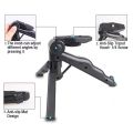 Desktop Tripod Stand, Mini Foldable 360° Adjustable Desktop Tripod Stand with Mobile Holder, K555 Tripod Desktop Holder and Stabilizer for Mobile Phones and Microphones, Desk Tripod for Podcast or Live Sessions. 