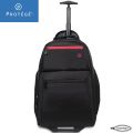 Protege 22″ Black Rolling Backpack for 15.6" Inches laptop with Telescopic Handle Best for Travelers. 