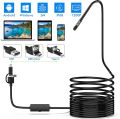 Endoscope Camera HD With 6 LED Soft Cable Waterproof Inspection Borescope For Android PC 3.5M 7mm. 