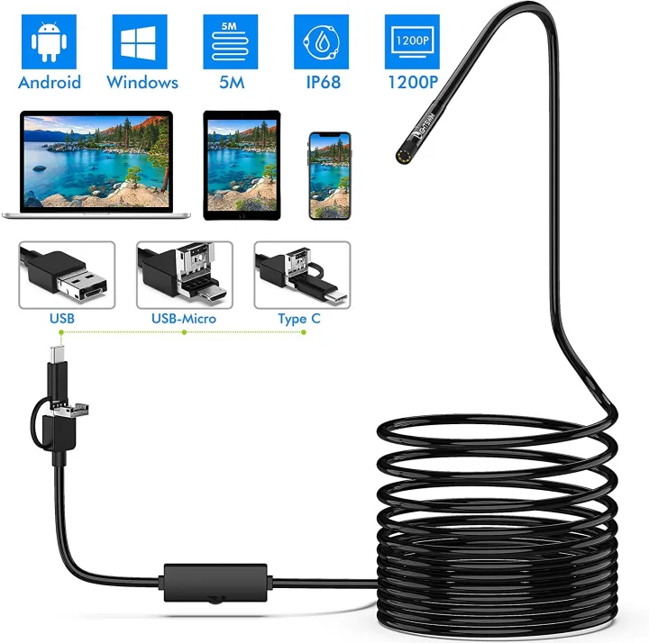 Endoscope%20Camera%20HD%20With%206%20LED%20Soft%20Cable%20Waterproof%20Inspection%20Borescope%20For%20Android%20PC%203.5M%207mm%20-%20Image%204
