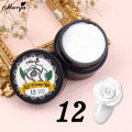 Monja 12 Colors Sculpture Nail Art Painting Gel Flower Bowknot DIY Design 3D Embossment Drawing Plasticine UV Gel Manicure Tool. 