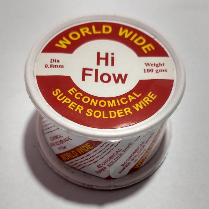 Soldering Wire - World Wide Hi Flow 0.8mm Solder Wire - Original Soldering Wire
