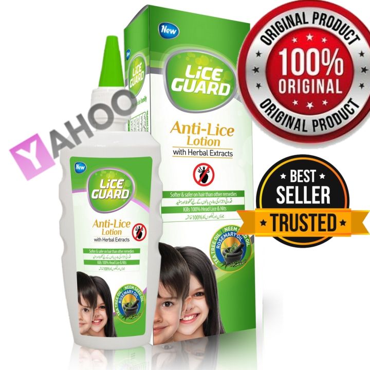 Easy Lice Removal For All Skin Types  Lice Guard Anti Lice Lotion Health & Beauty / Skin Care / Moisturizers and Cream